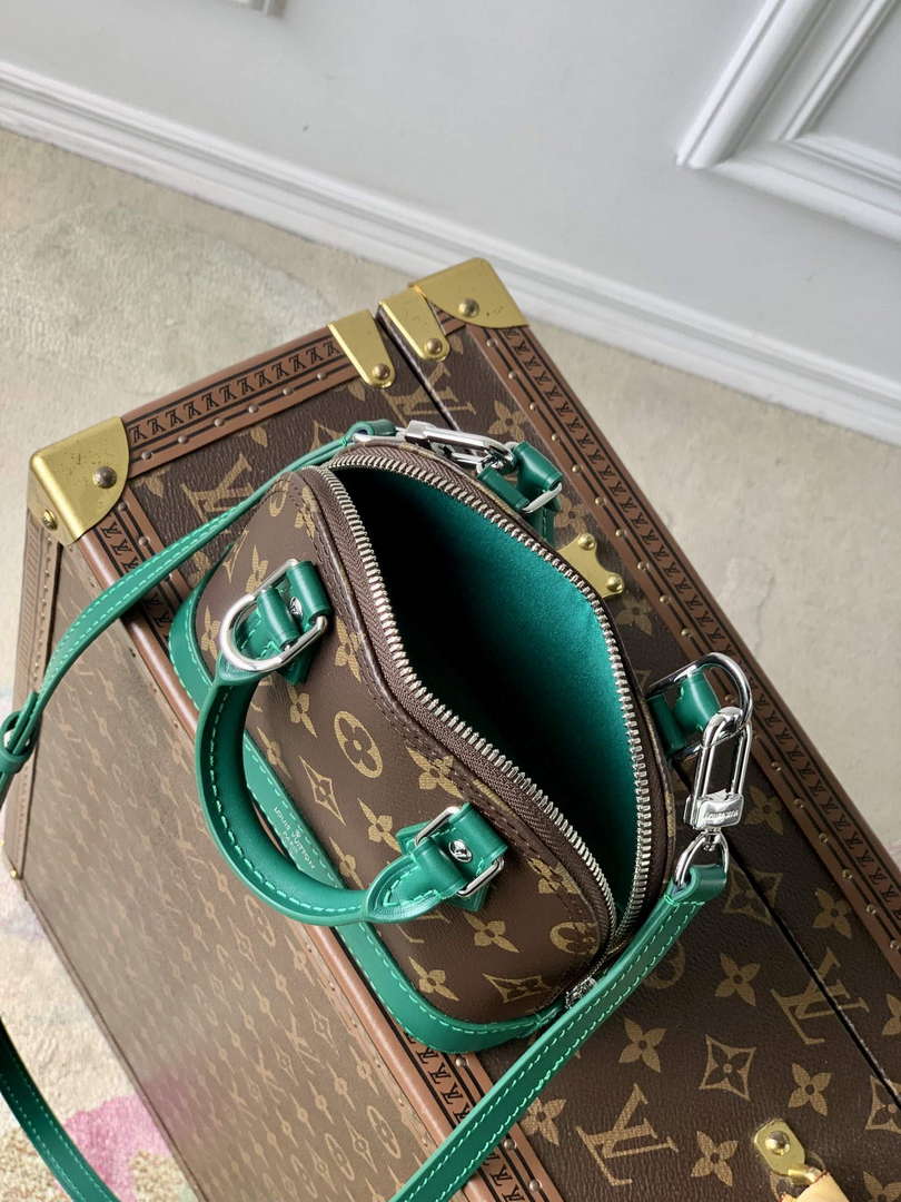 LV M82717 Louis Vuitton Nano Alma Bag Green