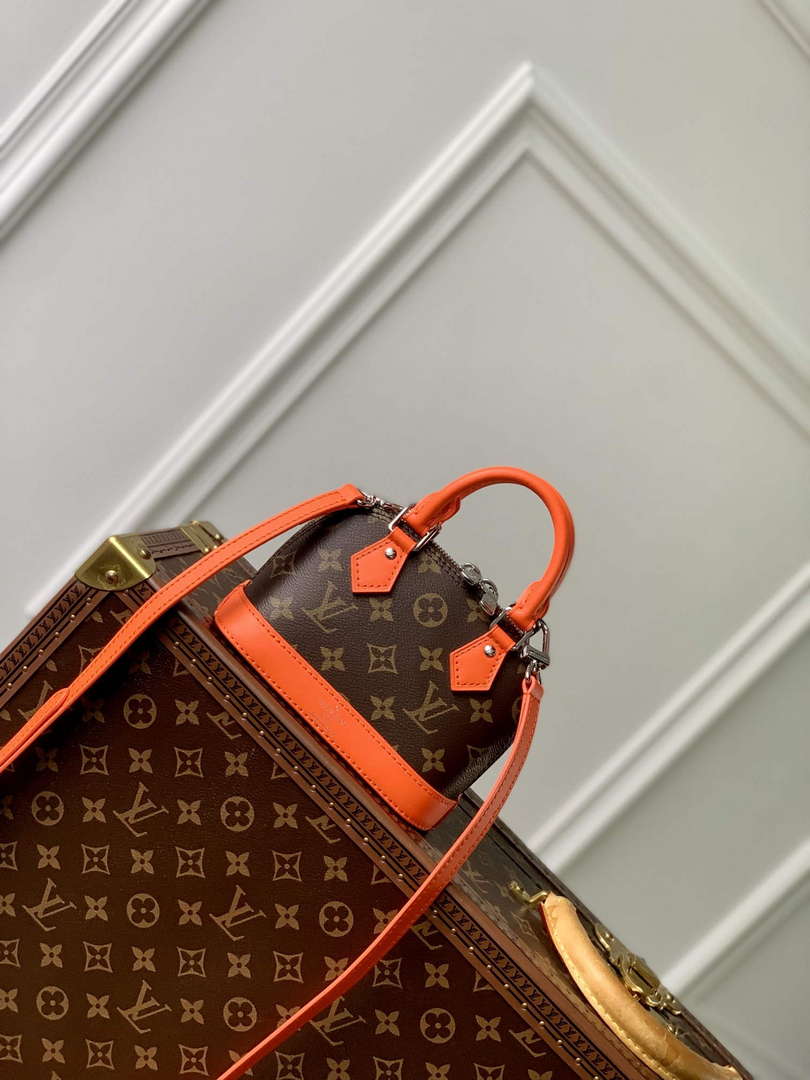 LV M82717 Louis Vuitton Nano Alma Bag Orange
