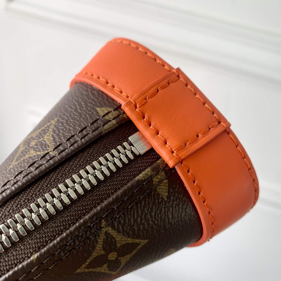 LV M82717 Louis Vuitton Nano Alma Bag Orange - Default Title - View 7