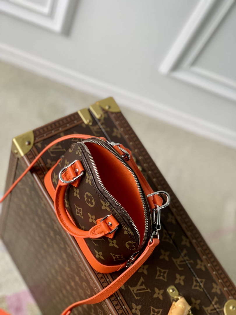 LV M82717 Louis Vuitton Nano Alma Bag Orange - Default Title - View 9