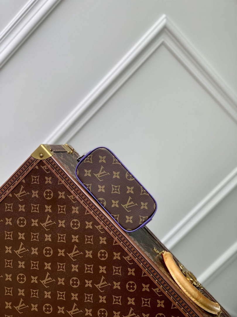 LV M82717 Louis Vuitton Nano Alma Bag Purple