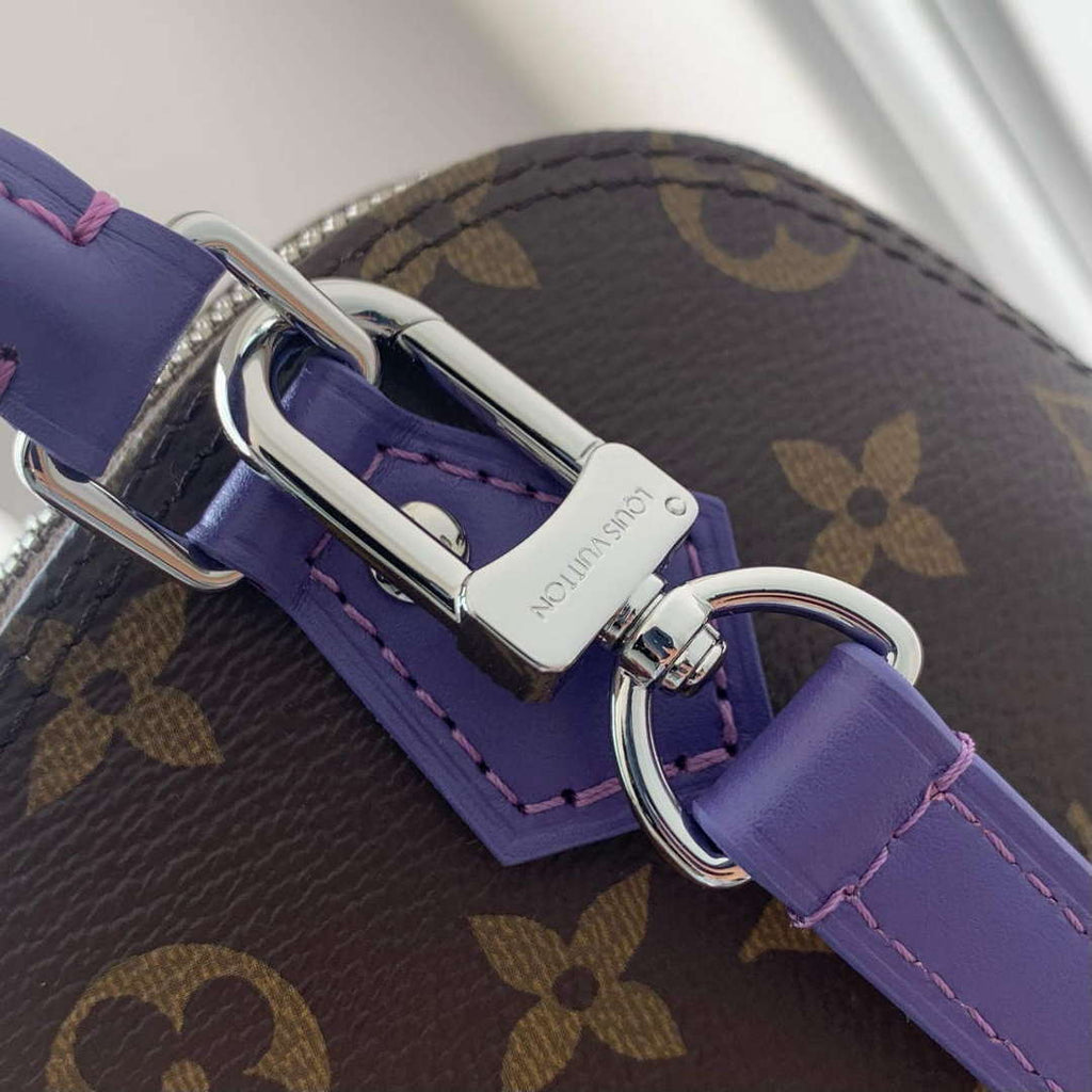 LV M82717 Louis Vuitton Nano Alma Bag Purple