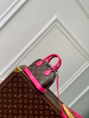 LV M82717 Louis Vuitton Nano Alma Bag Rose Red - Default Title - View 2