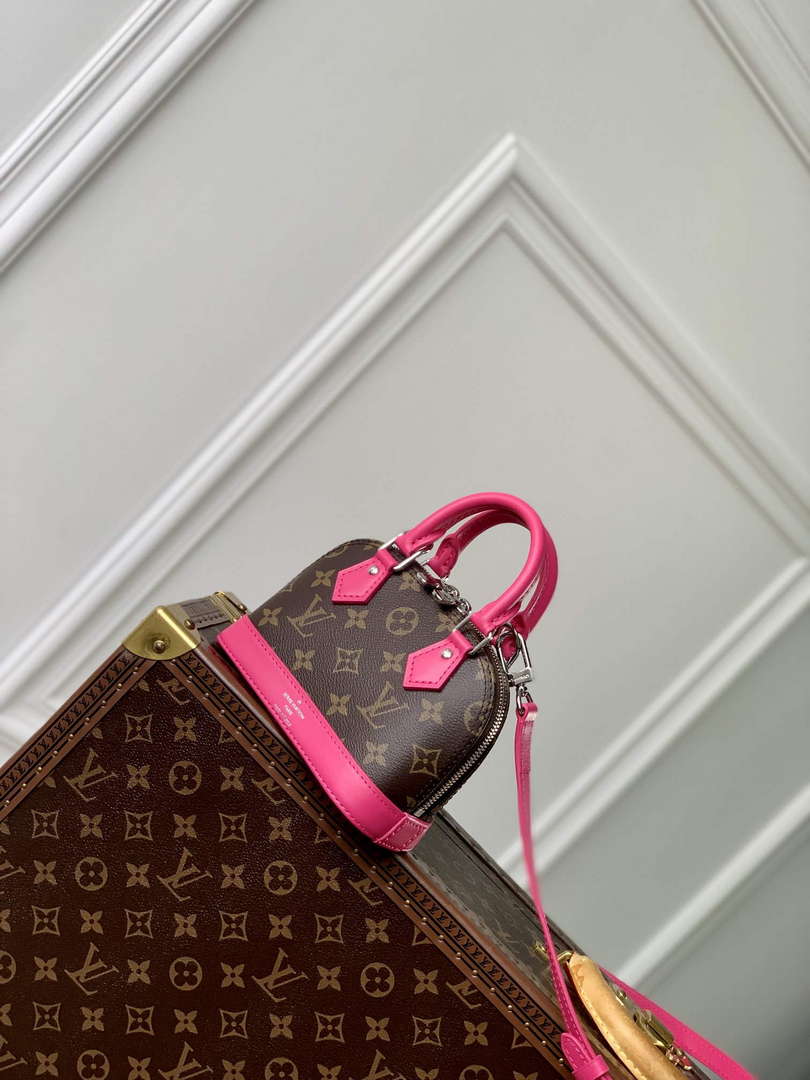 LV M82717 Louis Vuitton Nano Alma Bag Rose Red - Default Title - View 2