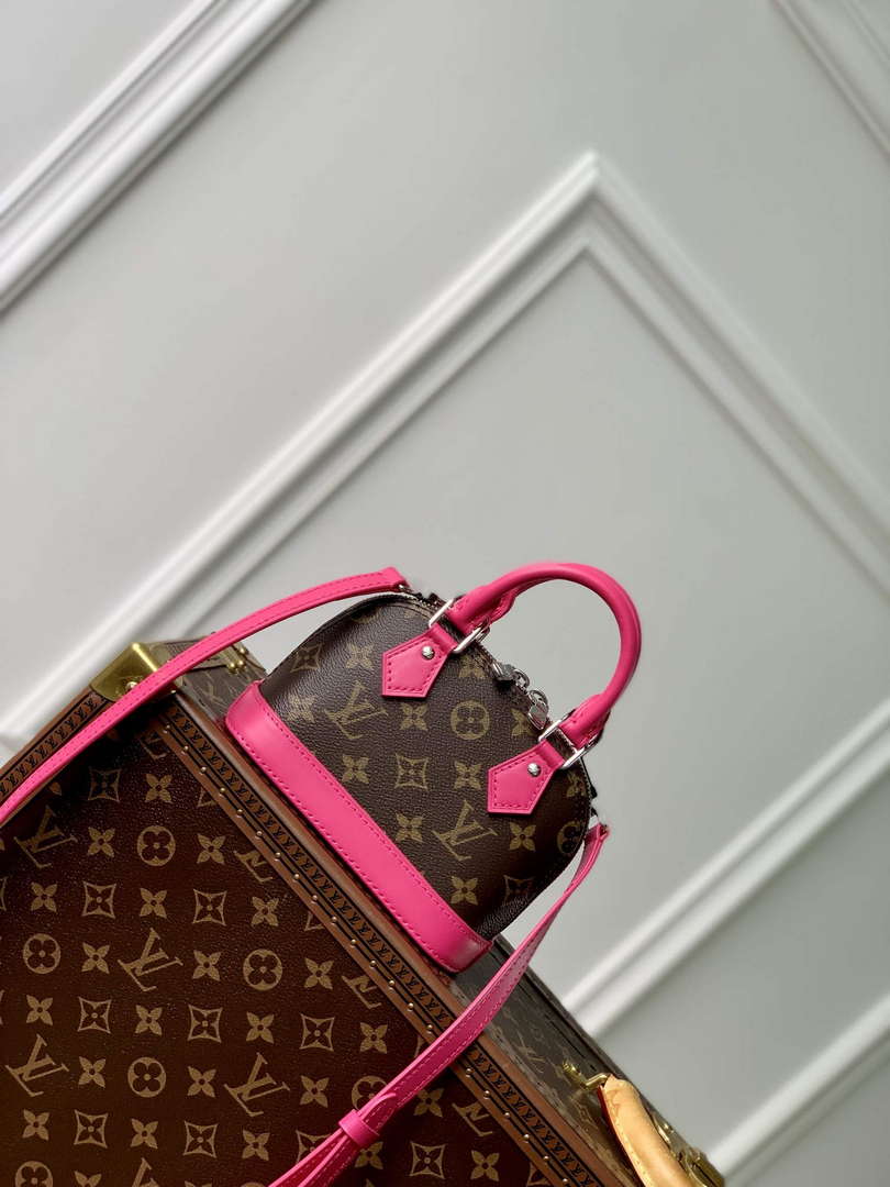 LV M82717 Louis Vuitton Nano Alma Bag Rose Red - Default Title - View 3