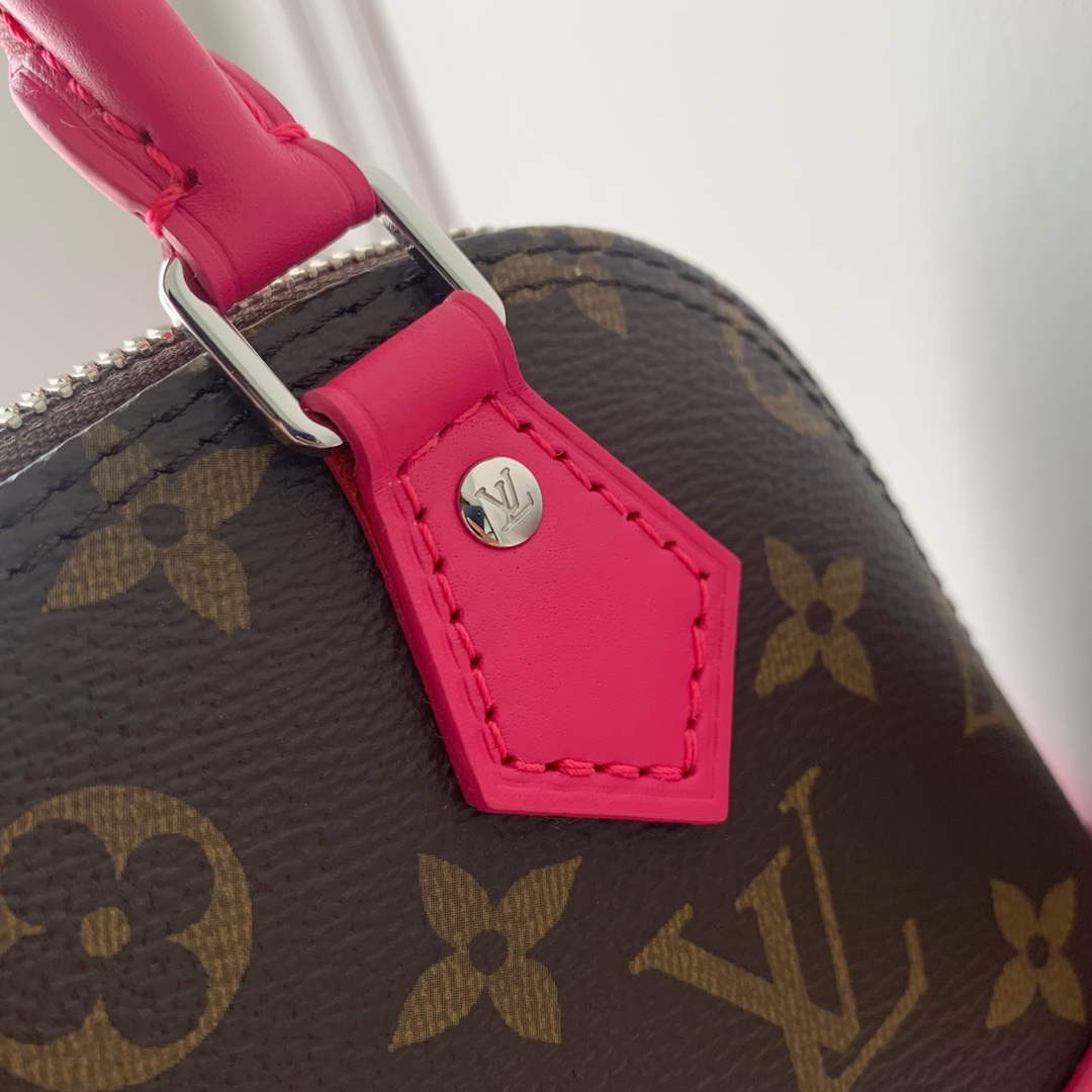 LV M82717 Louis Vuitton Nano Alma Bag Rose Red - Default Title - View 7