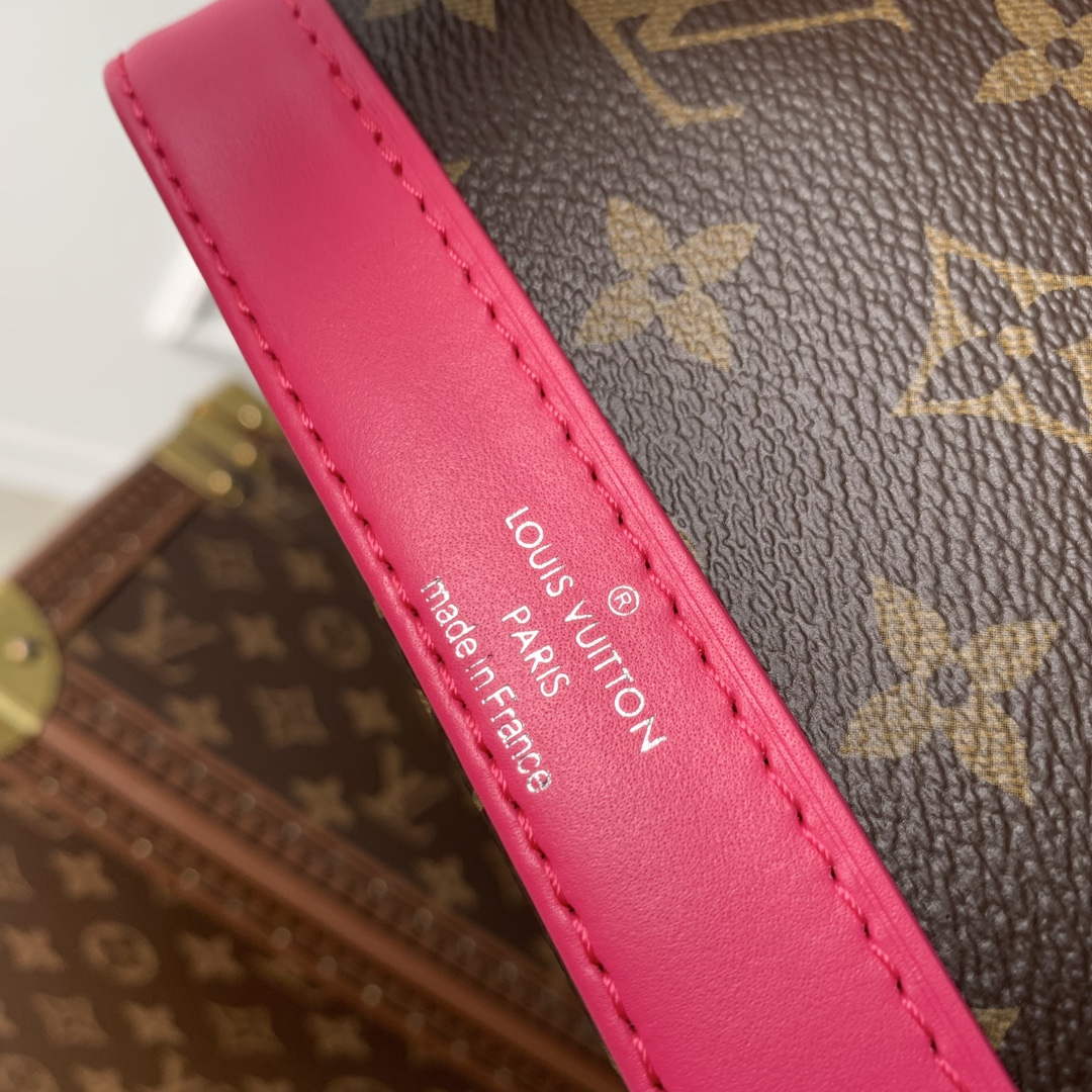 LV M82717 Louis Vuitton Nano Alma Bag Rose Red - Default Title - View 8