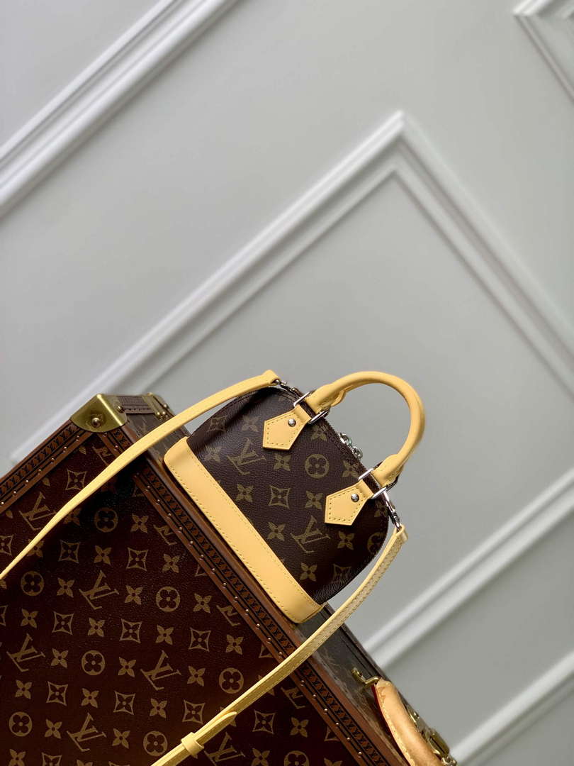 LV M82717 Louis Vuitton Nano Alma Bag Yellow