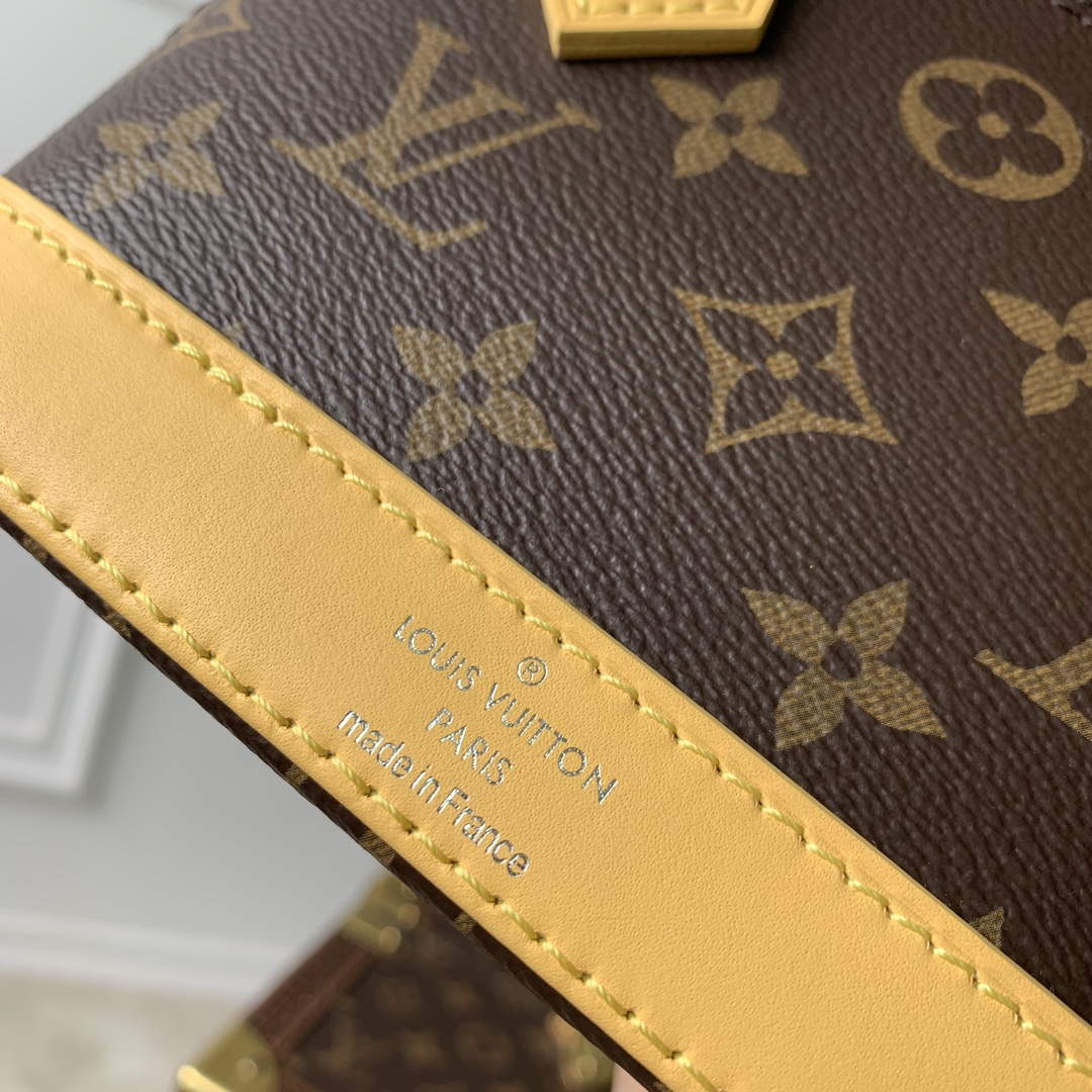 LV M82717 Louis Vuitton Nano Alma Bag Yellow - Default Title - View 8