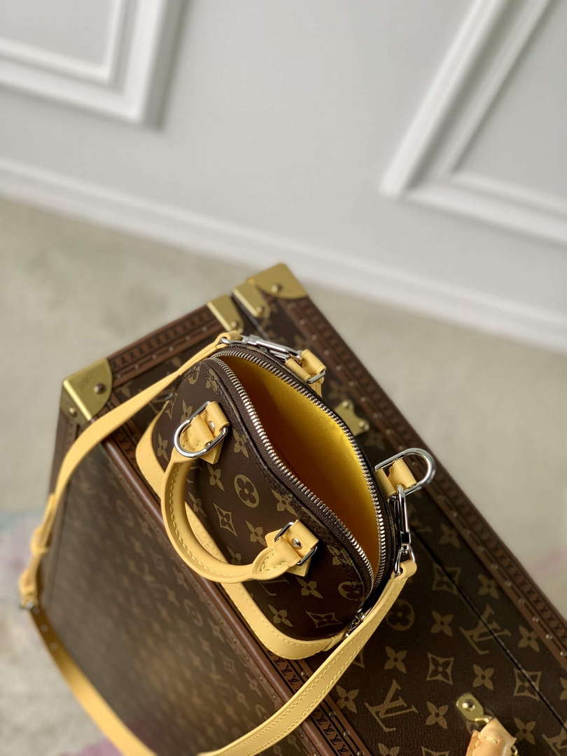 LV M82717 Louis Vuitton Nano Alma Bag Yellow