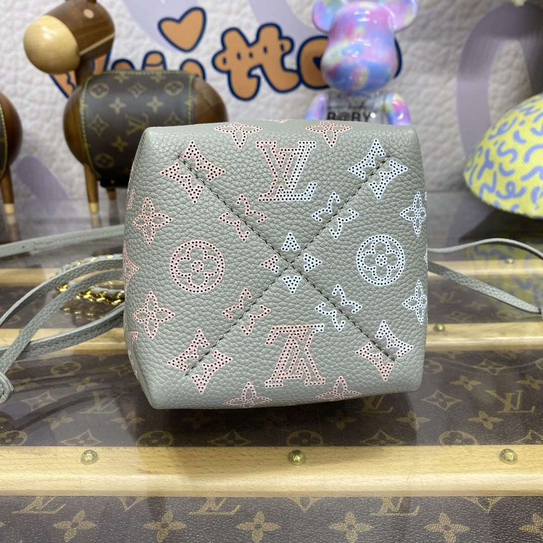 LV M82731 Louis Vuitton Pico Bella Mucket Bag Gray - Default Title - View 4