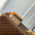 LV M82739 Louis Vuitton LV Charms Card Holder Black - Default Title - View 1
