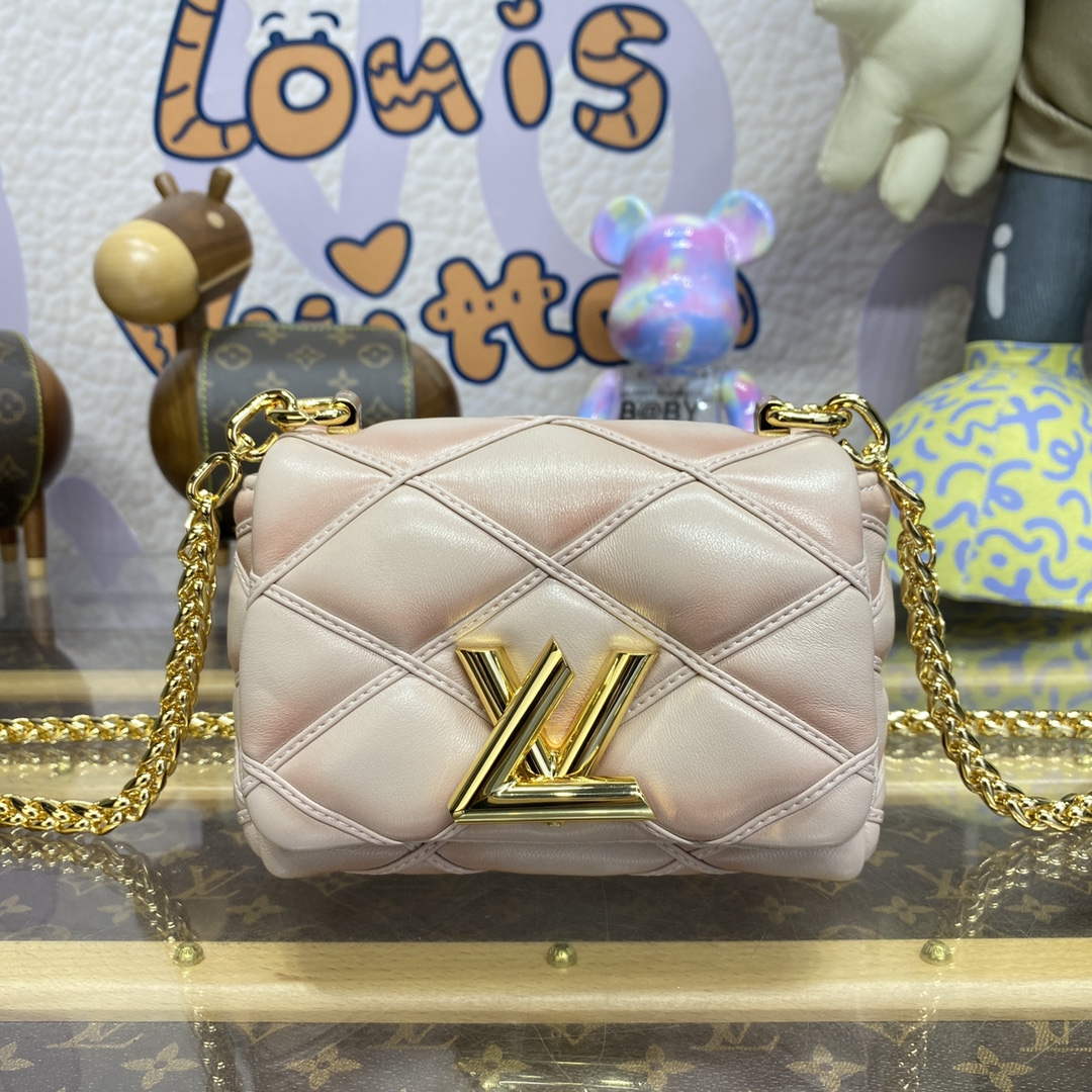 LV M82752 Louis Vuitton Pico GO-14 Bag Beige/Pink - Default Title - View 1