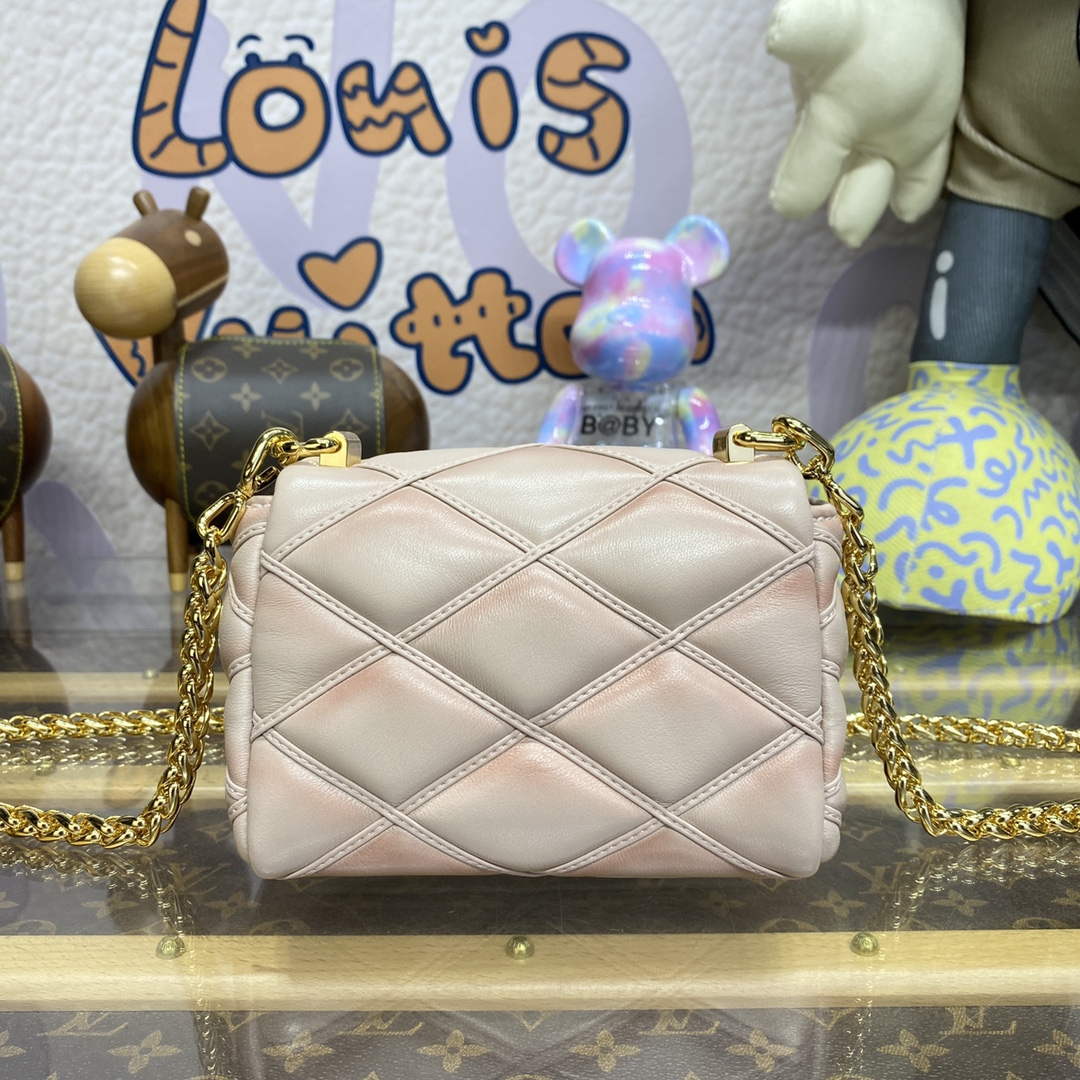LV M82752 Louis Vuitton Pico GO-14 Bag Beige/Pink - Default Title - View 2