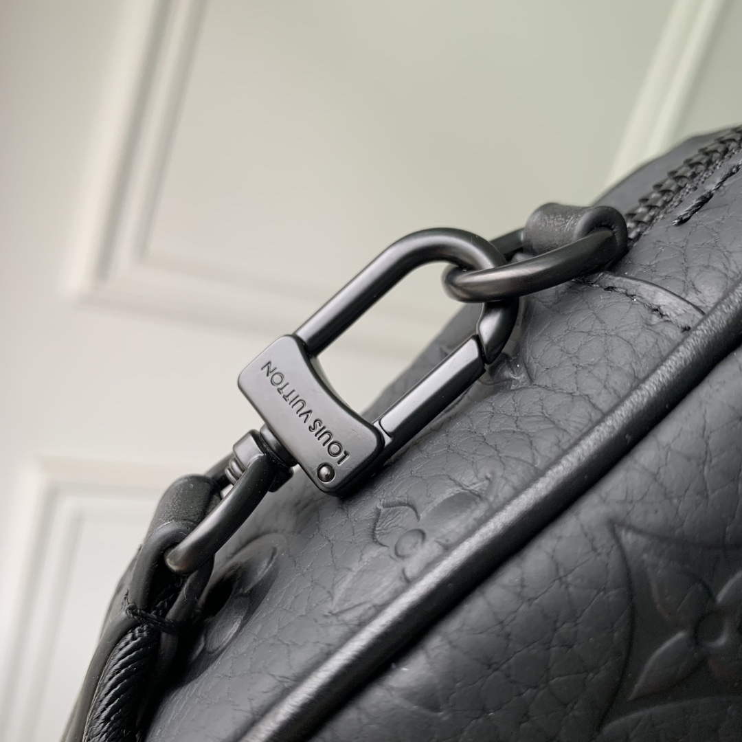 LV M82770 Louis Vuitton Nano Porte Documents Voyage Bag Black leather - Default Title - View 6