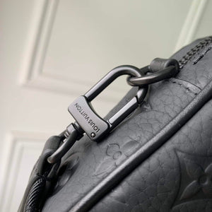 LV M82770 Louis Vuitton Nano Porte Documents Voyage Bag Black leather - Default Title - View 6