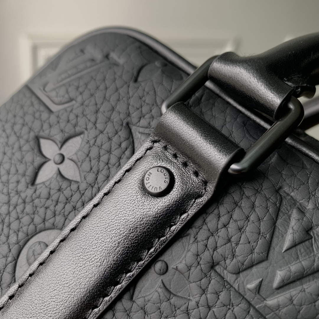 LV M82770 Louis Vuitton Nano Porte Documents Voyage Bag Black leather - Default Title - View 9