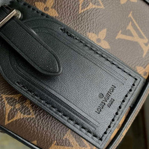 LV M82770 Louis Vuitton Nano Porte Documents Voyage Bag Brown - Default Title - View 5