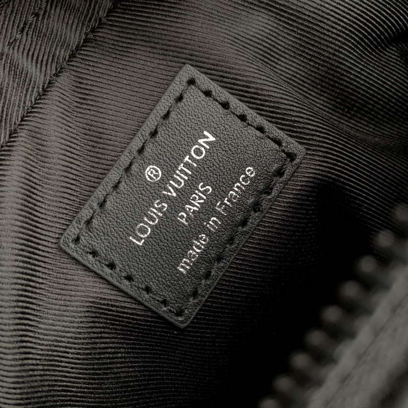 LV M82770 Louis Vuitton Nano Porte Documents Voyage Bag Brown