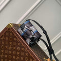 LV M82817 Louis Vuitton Micro Steamer Bag Blue Moon - Default Title - View 1