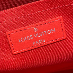 LV M82857 Louis Vuitton Pochette Voyage MM Bag Red - Default Title - View 8
