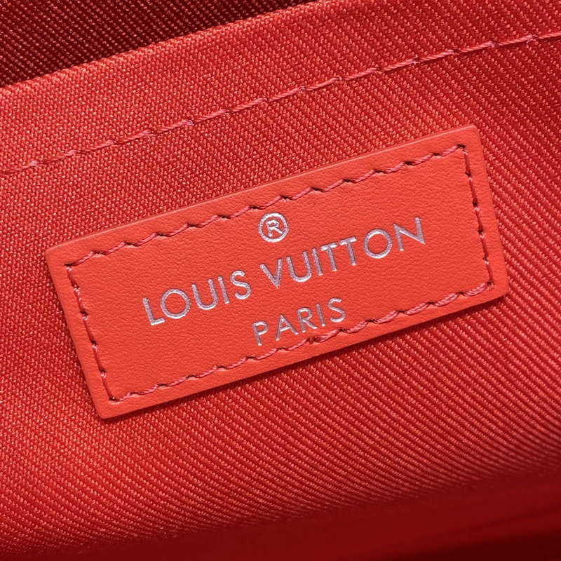 LV M82857 Louis Vuitton Pochette Voyage MM Bag Red - Default Title - View 8