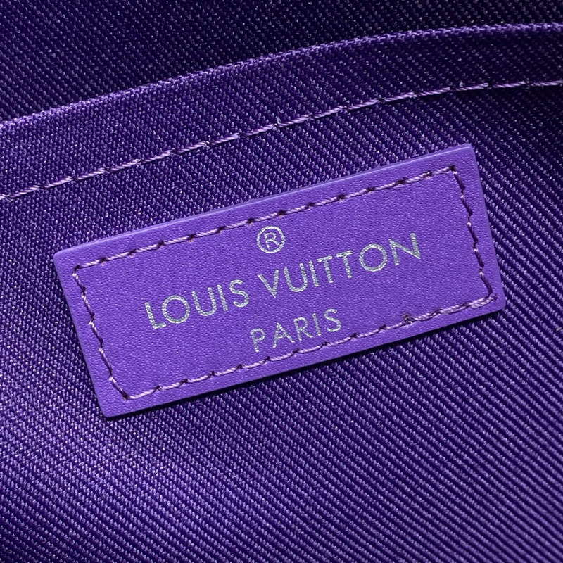 LV M82859 Louis Vuitton Pochette Voyage MM Bag Purple - Default Title - View 8