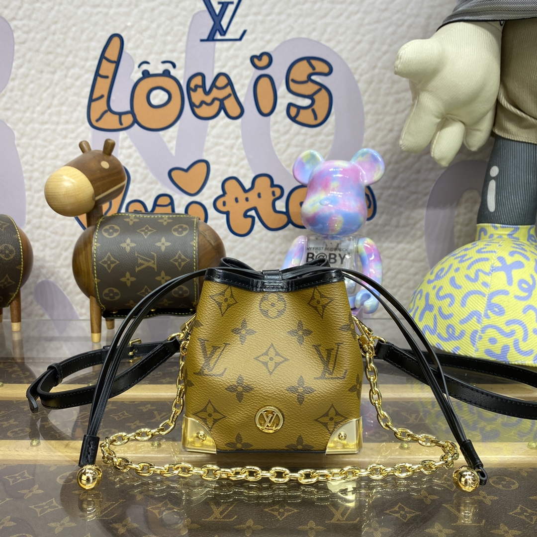 LV M82885 Louis Vuitton Noe Purse Handbag Yellow - Default Title - View 1