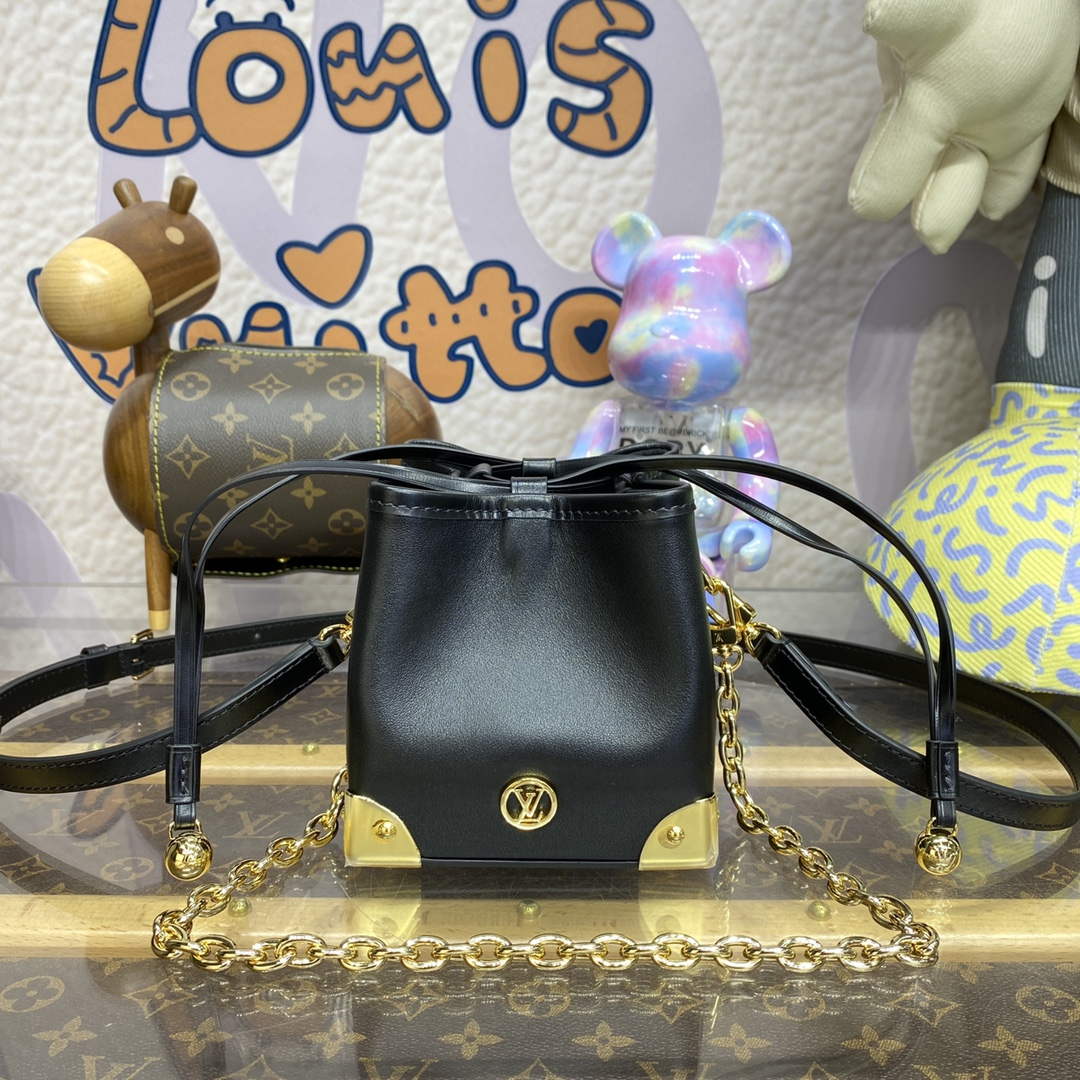 LV M82886 Louis Vuitton Noe Purse Handbag Black - Default Title - View 1