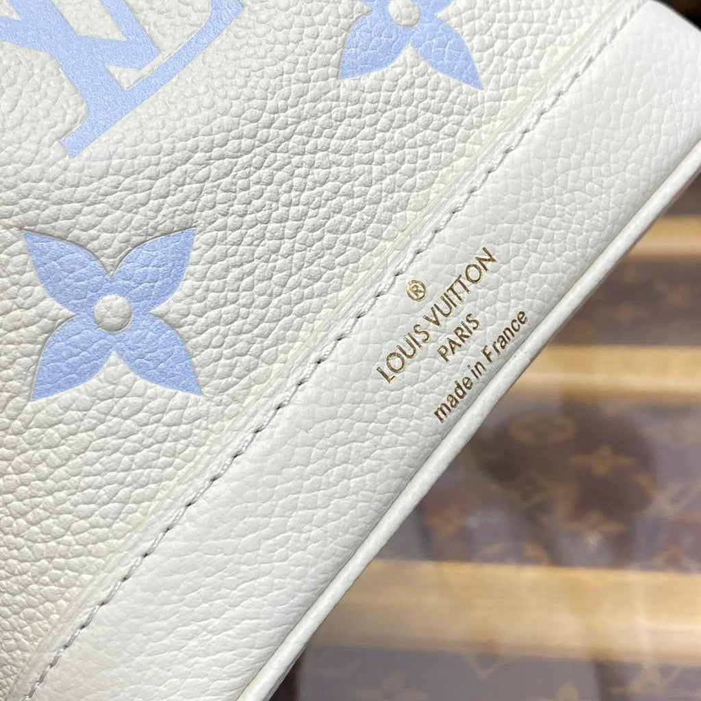 LV M82933 Louis Vuitton Nano No¨¦ Bag Blue
