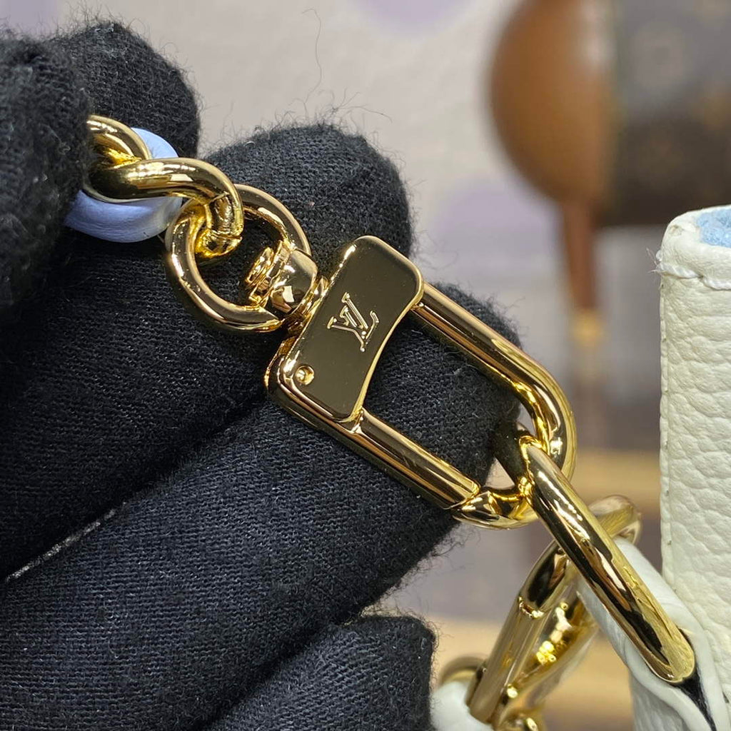 LV M82933 Louis Vuitton Nano No¨¦ Bag Blue
