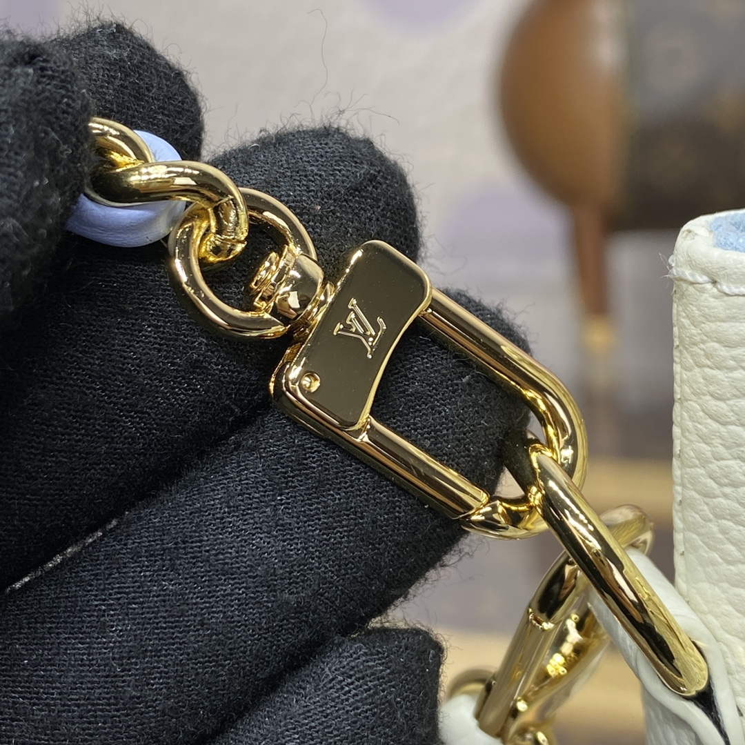 LV M82933 Louis Vuitton Nano No¨¦ Bag Blue - Default Title - View 7