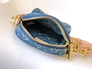 LV M82948 Louis Vuitton Fairfax Pochette Monogram Denim - Default Title - View 4