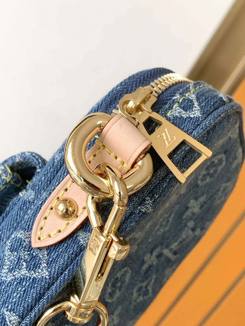 LV M82948 Louis Vuitton Fairfax Pochette Monogram Denim - Default Title - View 6