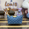 LV M82949 Louis Vuitton Hills Pochette Monogram Denim - Default Title - View 1