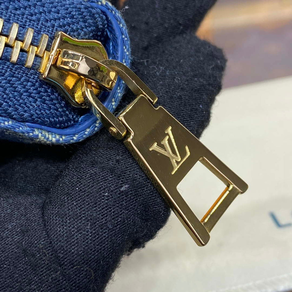 LV M82958 Louis Vuitton New LV Remix Zippy Wallet Monogram denim