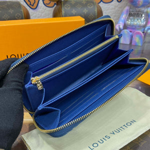LV M82958 Louis Vuitton New LV Remix Zippy Wallet Monogram denim - Default Title - View 9