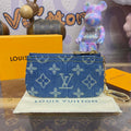 LV M82961 Louis Vuitton New LV Remix Key Pouch Monogram denim