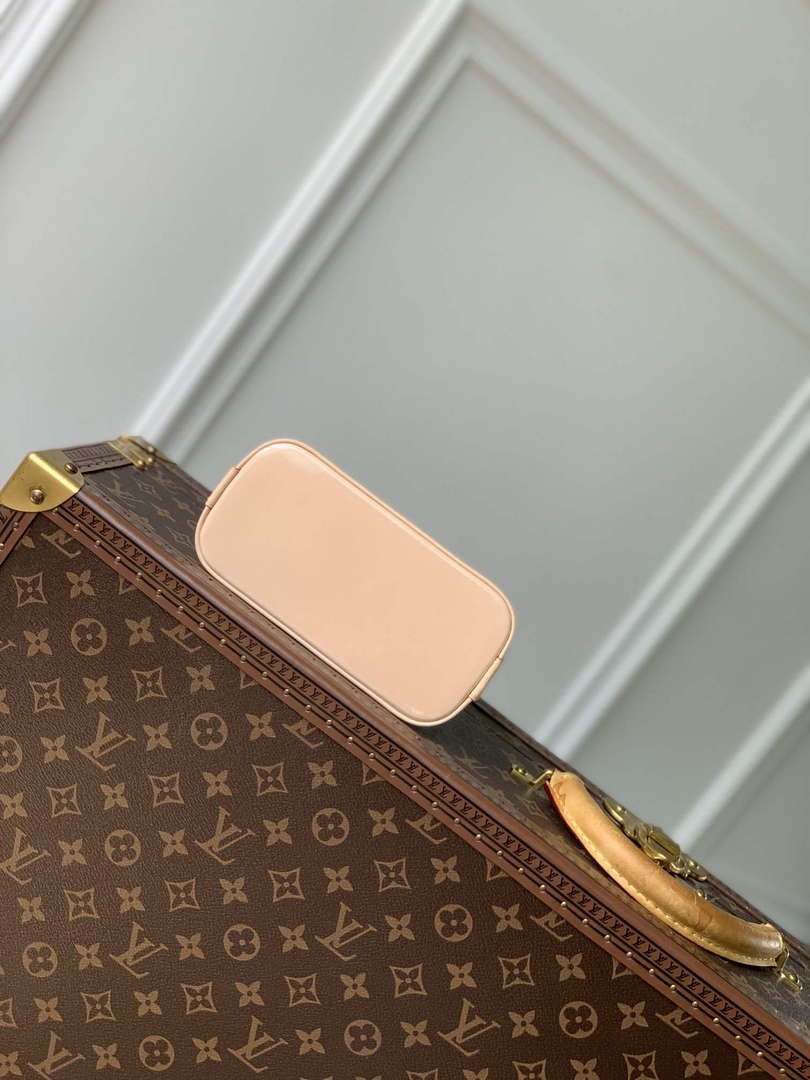 LV M82974 Louis Vuitton Nano Alma Handbag Glossy Lilac - Default Title - View 4