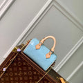 LV M83000 Louis Vuitton Nano Speedy Bag Sky Blue - Default Title - View 1
