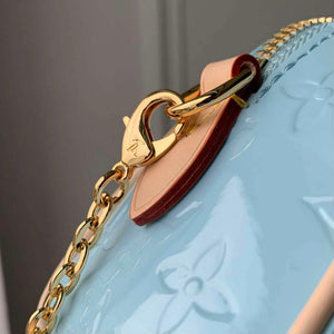 LV M83000 Louis Vuitton Nano Speedy Bag Sky Blue - Default Title - View 6