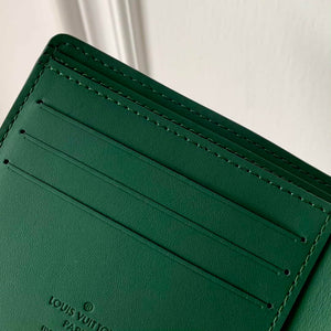 LV M83055 Louis Vuitton Multiple Wallet Forest Green - Default Title - View 5