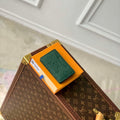 LV M83067 Louis Vuitton Pocket Organizer Forest Green - Default Title - View 1