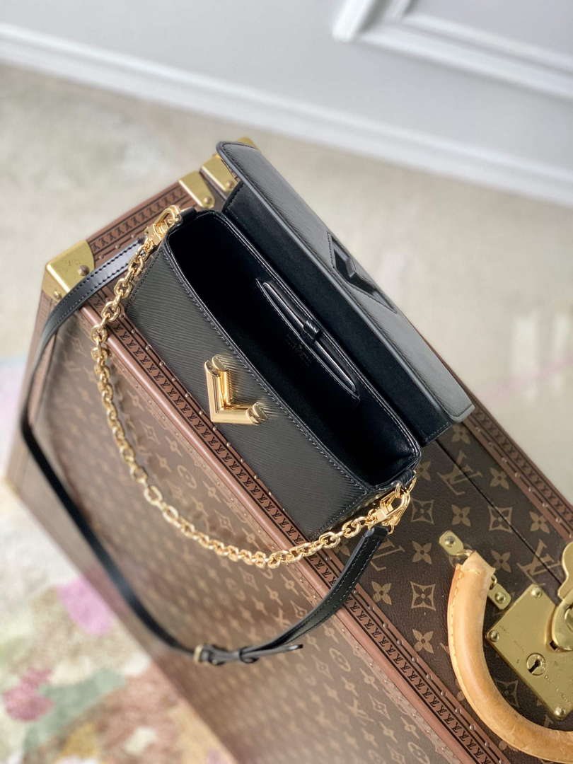 LV M83077 Louis Vuitton Twist West Pochette Epi leather Bag Black - Default Title - View 8