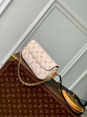 LV M83091 Louis Vuitton Wallet on Chain Ivy Mini Bag Monogram Dune coated canvas - Default Title - View 2