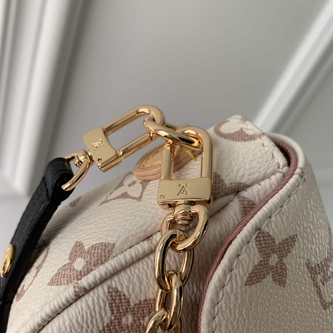 LV M83091 Louis Vuitton Wallet on Chain Ivy Mini Bag Monogram Dune coated canvas