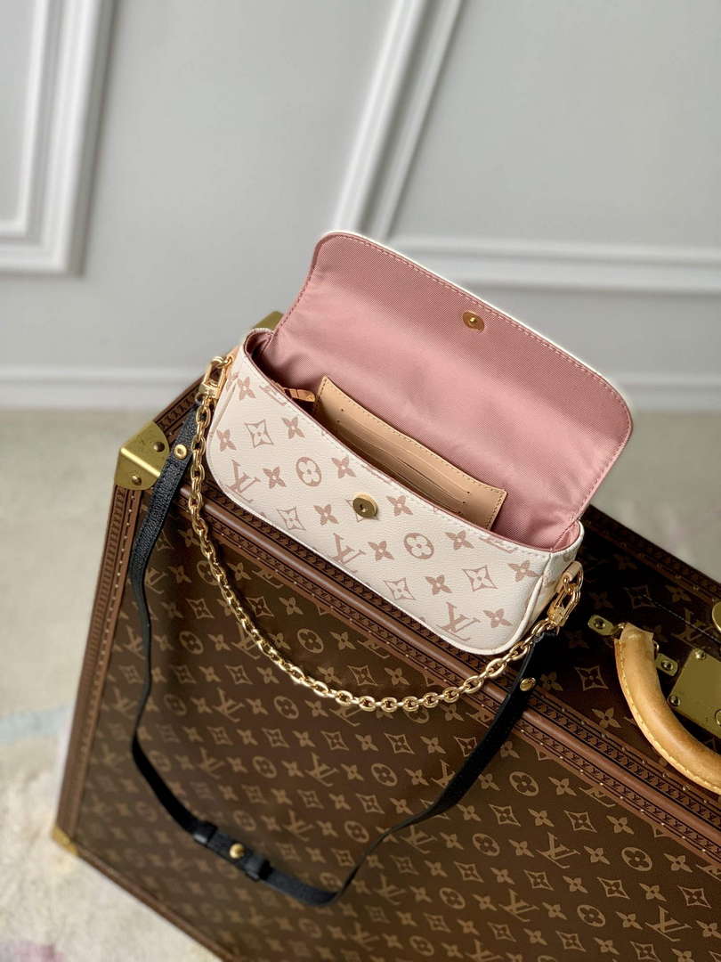LV M83091 Louis Vuitton Wallet on Chain Ivy Mini Bag Monogram Dune coated canvas - Default Title - View 8