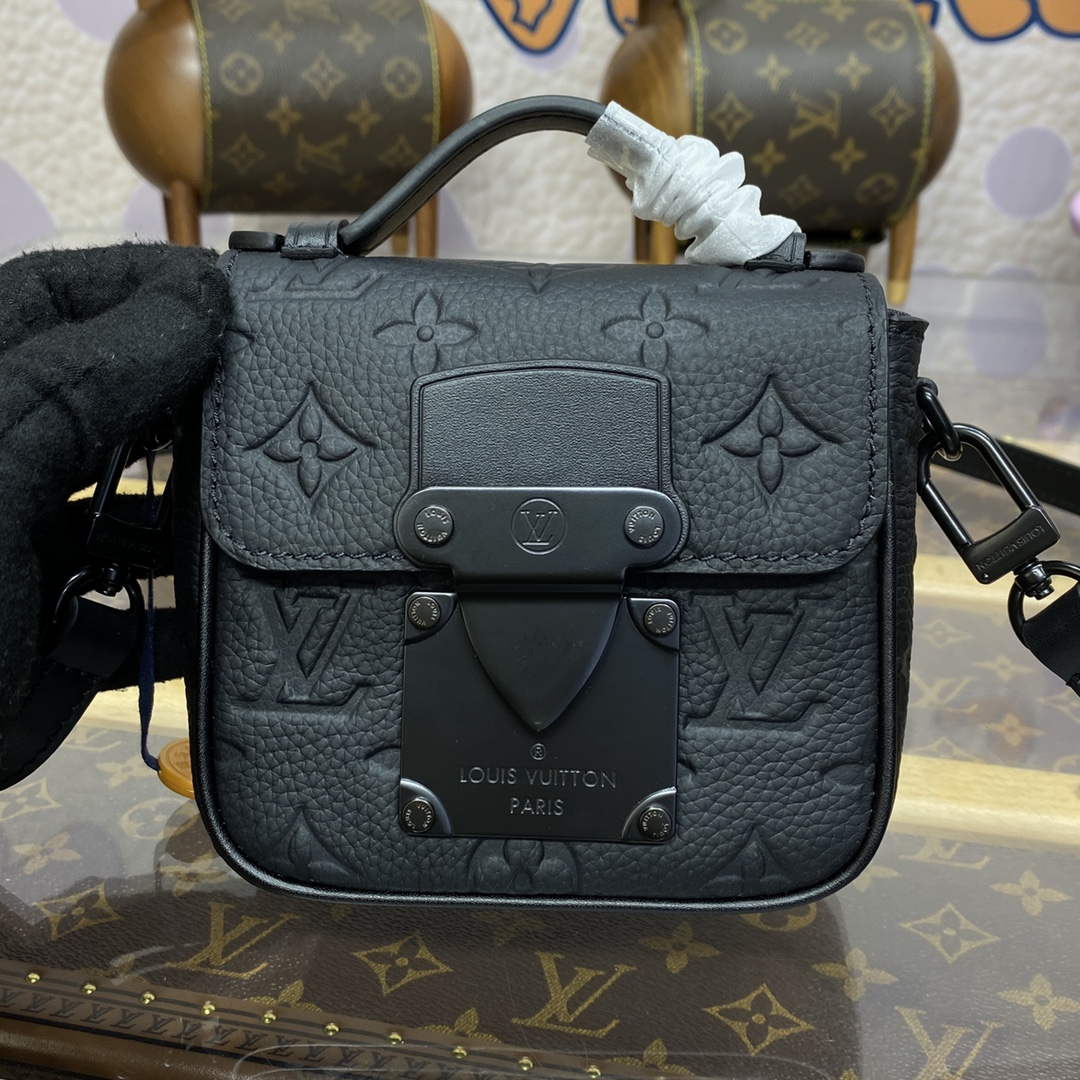 LV M83148 Louis Vuitton Pico S-Lock Bag Black - Default Title - View 5