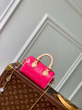 LV M83273 Louis Vuitton Nano Speedy Bag Neon Pink