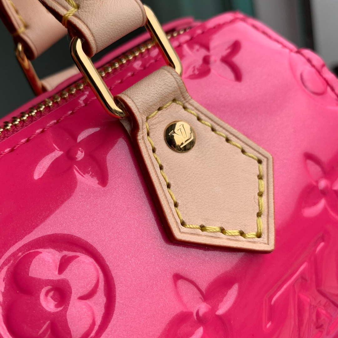 LV M83273 Louis Vuitton Nano Speedy Bag Neon Pink - Default Title - View 7